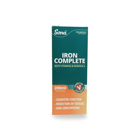 Sona Iron Complete Orange 200ml