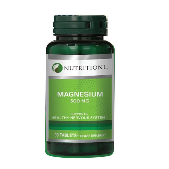 Nutritionl Magnesium 500mg Tabs 30's
