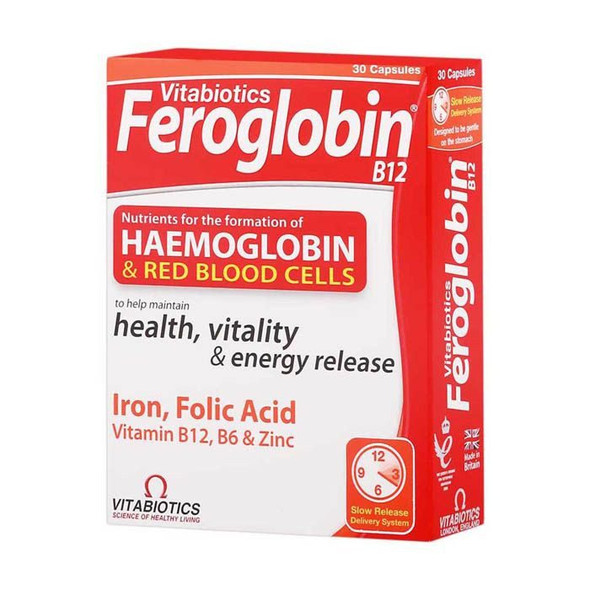 Vitabiotics Feroglobin B12 30'S Capsules