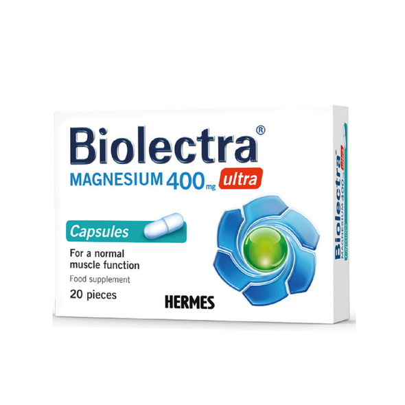 Biolectra Magnesium Ultra 400mg Capsule 20s
