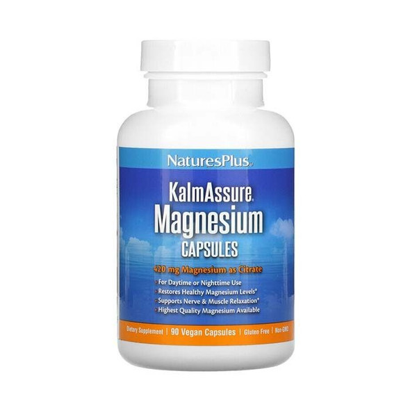 Natures Plus Kalm Assure Magnesium 420 mg 90 Capsules