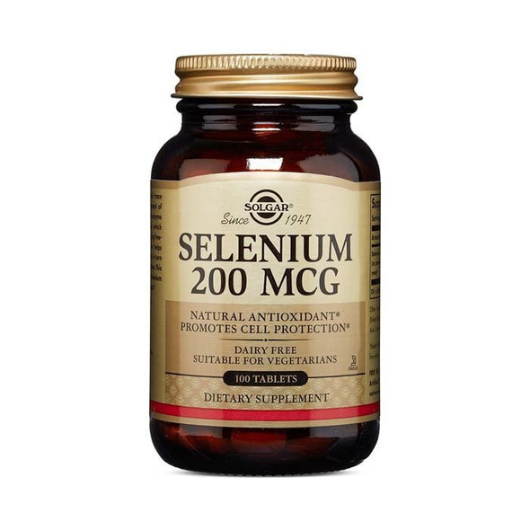 Solgar Selenium 200 mcg Tablets 100's