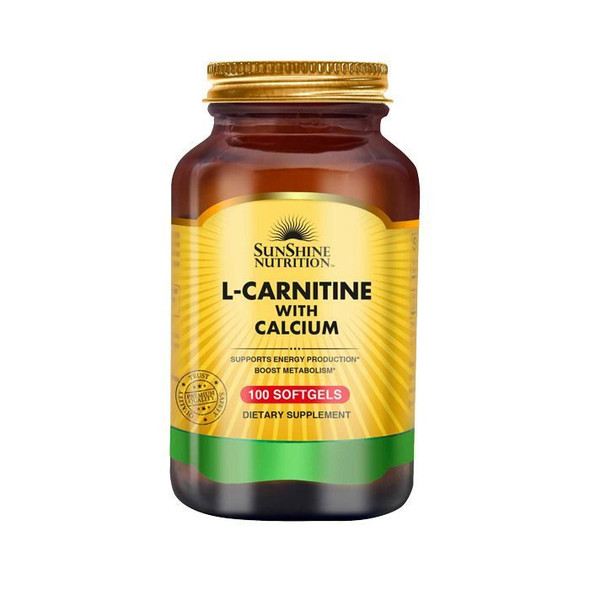 Sunshine Nutrition L- Carnitine 500 Mg With Calcium Tablets 100's