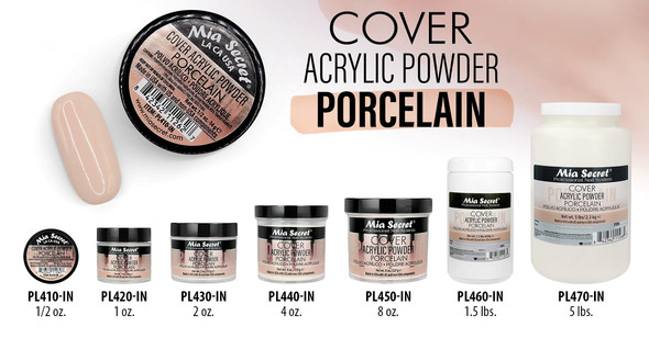 Cover Porcelain Acylic Powder Mia Secret 2 oz