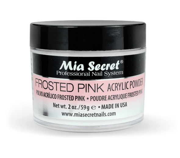 Mia Secret  Frosted Pink Acrylic Powder 2oz  1oz  Pick Yours  New Item 2oz