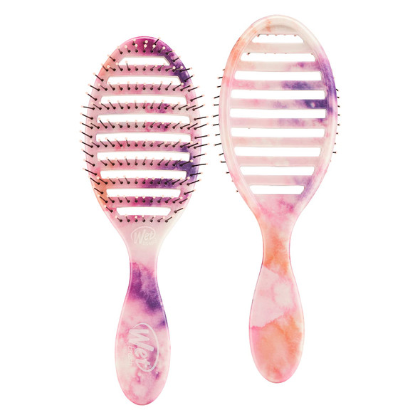 WetBrush Speed Dry Hairbrush Vented Design  Heat Resistant Bristles Easy Dry and Go Color Wash Collection  Watermark