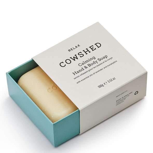 Cowshed Relax Hand  Body Soap 100 g Lavender 1 Count