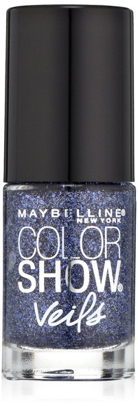 Maybelline New York Color Show Veils Nail Lacquer Top Coat Amethyst Aura 0.23 Fluid Ounce