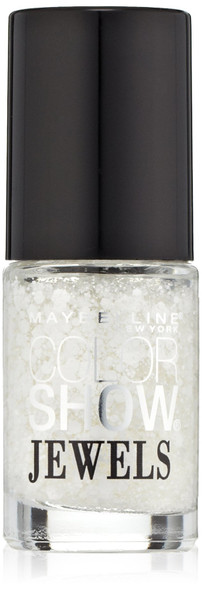 Maybelline New York Color Show Jewels Nail Lacquer Top Coat Precious Pearl 0.23 Fluid Ounce