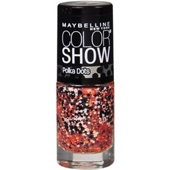 Maybelline New York Color Show Nail Lacquer 65 Dotty 0.23 Fluid Ounce 2 PACK