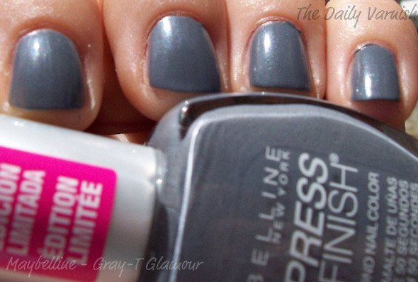 Maybelline Express Finish Nail Polish Grayt Glamo