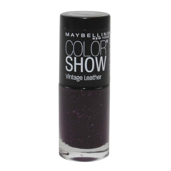 NEW Maybelline Color Show Vintage Leather Nail Polish  890 Vintage Violet