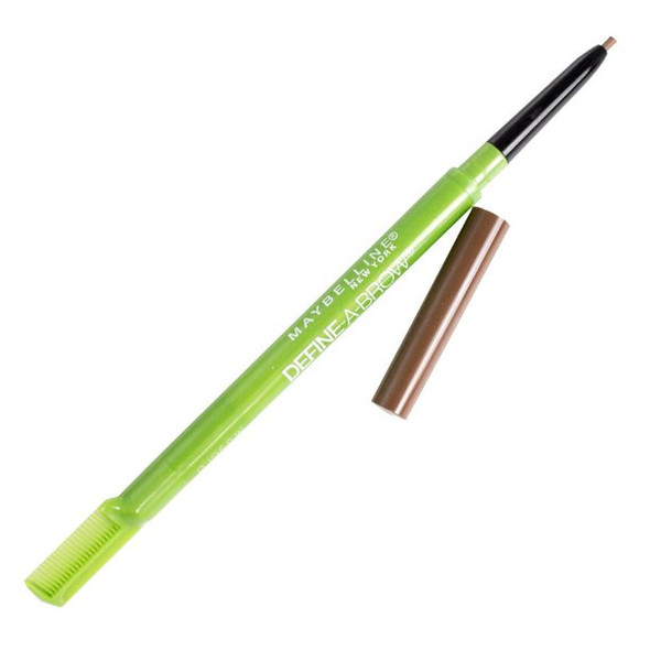 Maybelline DefineABrow Eyebrow Pencil Light Brown 644 0.001 oz Pack of 6