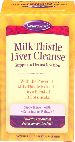 Irwin Naturals, Milk Thistle Liver Cleanse, 60 Count