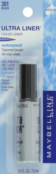 Maybelline New York UltraLiner Liquid Liner Waterproof Black 135L01  0.25 fl oz 7.3 ml