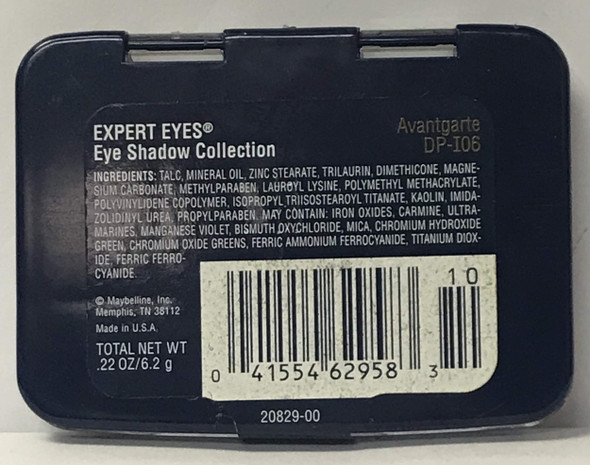 Maybelline Expert Eyes Eye Shadow Collection Avantgarte