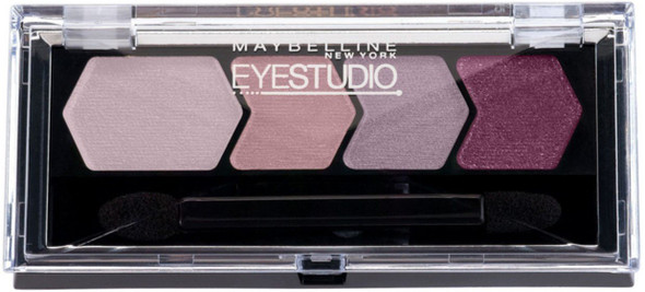 Maybelline EyeStudio Color Plush Silk Eyeshadow Quad Mad For Mauve 10 0.09 oz