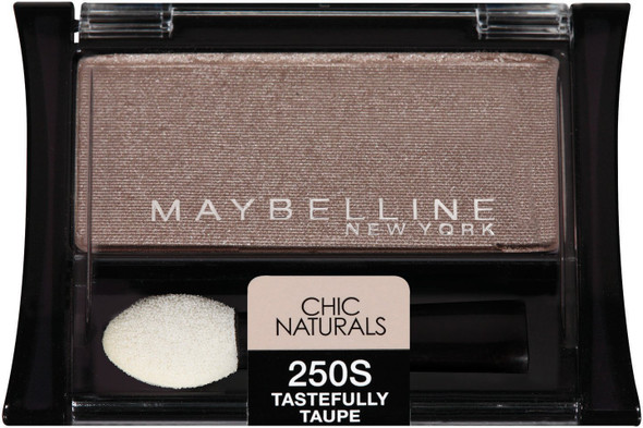 Maybelline New York Expert Wear Eyeshadow Singles Chic Naturals 250s Tastefully Taupe 0.09 Ounce