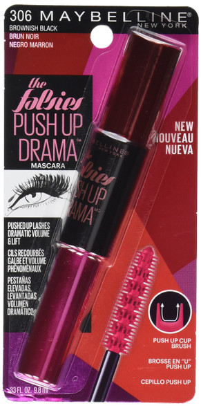 Maybelline New York The Falsies Push Up Drama Washable Mascara Brownish Black 0.33 fl. oz.