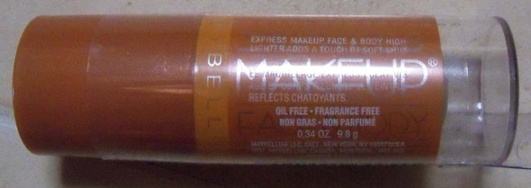 Maybelline Express Makeup Face  Body Highlighter Mauvy Glow