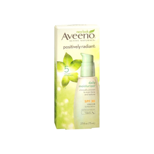 Aveeno Active Naturals Positively Radiant Daily Moisturizer SPF 30 2.50 oz