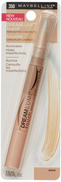 Maybelline New York Dream Lumi Touch Highlighting Concealer Beige 0.05 Fluid Ounce