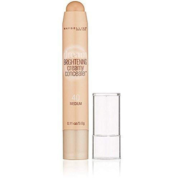 Maybelline Dream Brightening Creamy Concealer 40 Medium Pack of 2