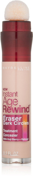 Maybelline Instant Age Rewind Eraser Dark Circles Treatment Concealer 160 Brightener 0.2 oz Pack of 4