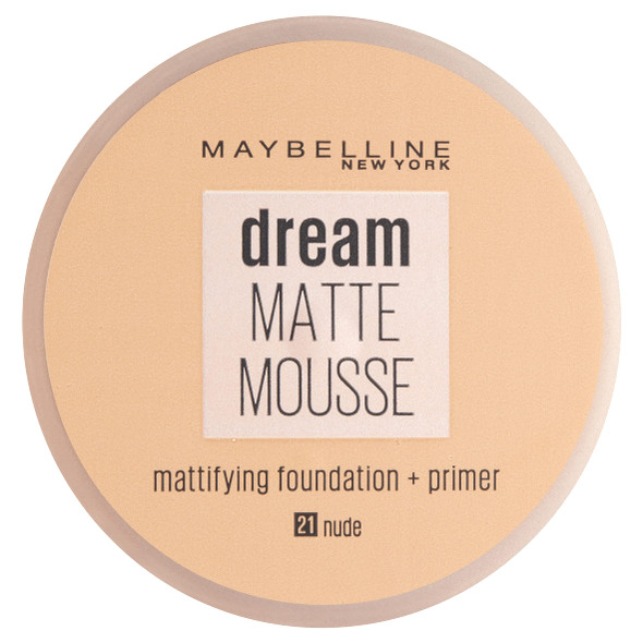 Maybelline New York Dream Matte Mousse Foundation Nude 021