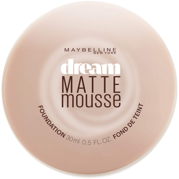 Maybelline New York Dream Matte Mousse Foundation Cocoa 0.5 Fl Oz Pack of 1 Packaging May Vary