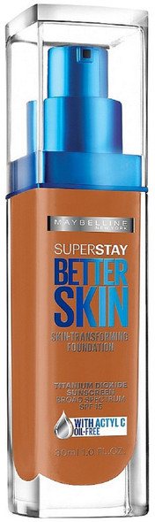 Maybelline New York SuperStay Better Skin Foundation Coconut 1 oz Pack of 2