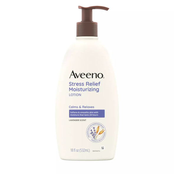 Aveeno Active Naturals Stress Relief Moisturizing Lotion 18 oz