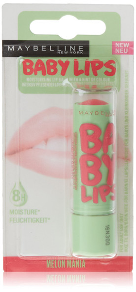 Maybelline Limited Edition Baby Lips Lip Balm  60 Melon Mania