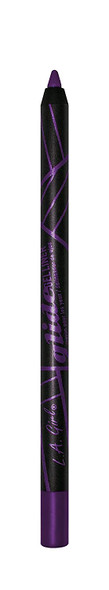 L.A. Girl Glide Gel Eyeliner Pencils Black Amethyst 0.04 Ounce Pack of 3