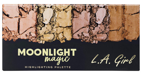 L.A. Girl Fanatic Highlight Palette Moonlight Magic 1 Ounce