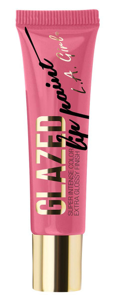 L.A. Girl Glazed Lip Paint Blushing 0.4 Ounce Pack of 3GLG783