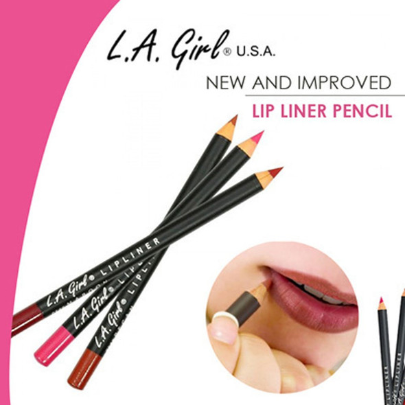 L.A. Girl Lipliner Pencil 525 Pink Fleur