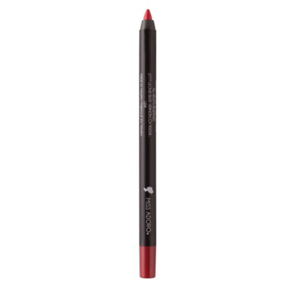 3 Pack MISS ADORO Velvet Finish Lipliner Bright Red