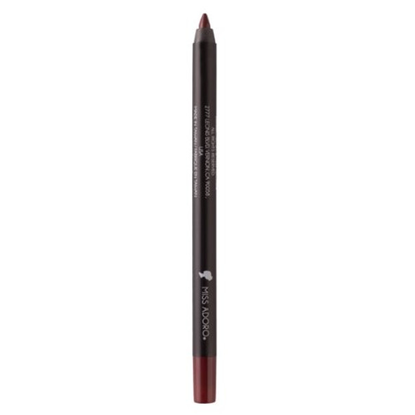 6 Pack MISS ADORO Velvet Finish Lipliner Wine Red