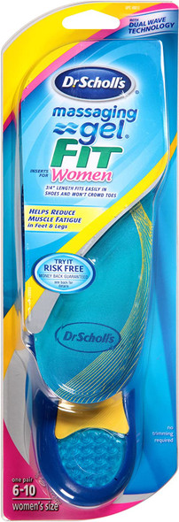 Dr. Scholls Massaging Gel Fit Insoles for Women 1 pair 610