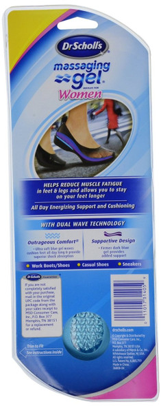 Sch Mass Gel Insole Women Size 1ct Dr. SchollS Massaging Gel Insoles For Women