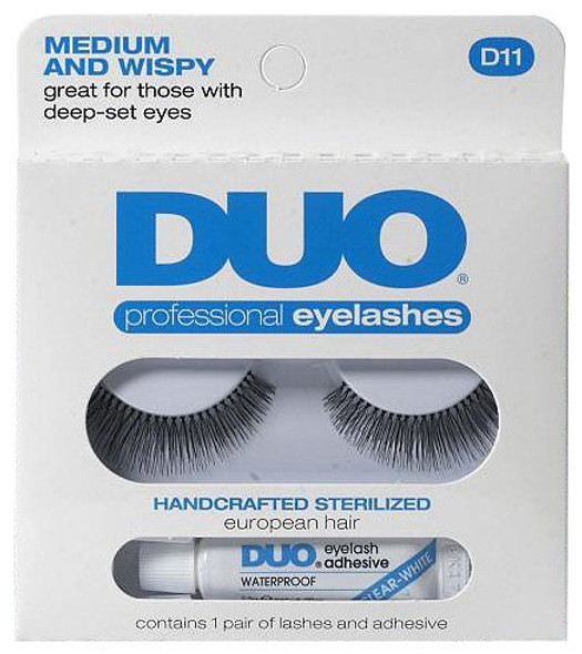 Duo Professional Eyelash Pair and Adhesive D11 1Count Pack of 2