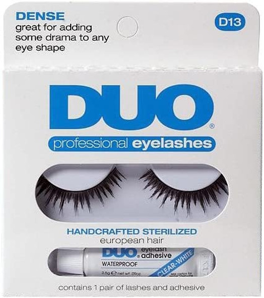 Duo Professional Eyelash Pair and Adhesive D13 1Count Pack of 2