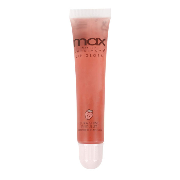 3Pack MAX Makeup Cherimoya Pink Jelly Strawberry Lip Gloss