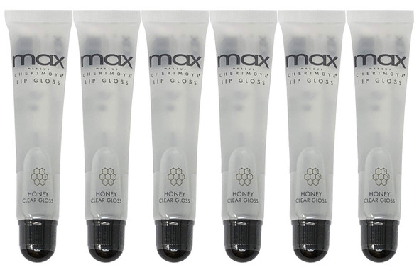 6Pack MAX Makeup Cherimoya Lip Polish HONEY