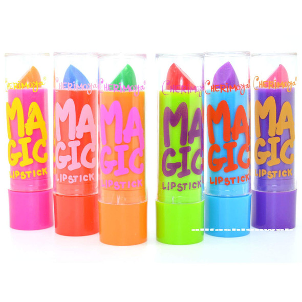 12 pcs Max Makeup Cherimoya 24 Hour Magic Lipstick Made With Aloe Vera
