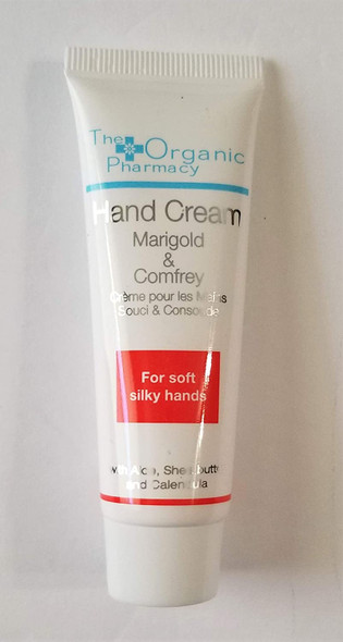 The Organic Pharmacy Hand Cream in Marigold  Comfrey Travel Size
