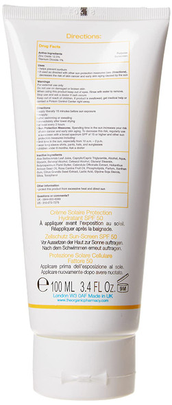 The Organic Pharmacy Cellular Protection Sunscreen Spf 50 3.4 Ounce