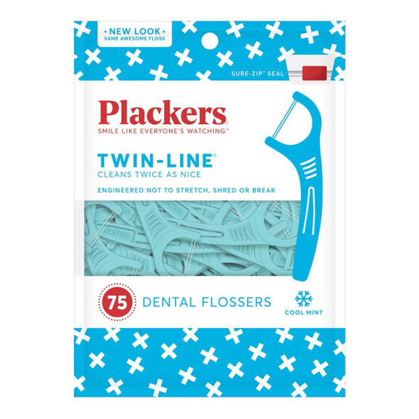 Plackers TwinLine Flossers