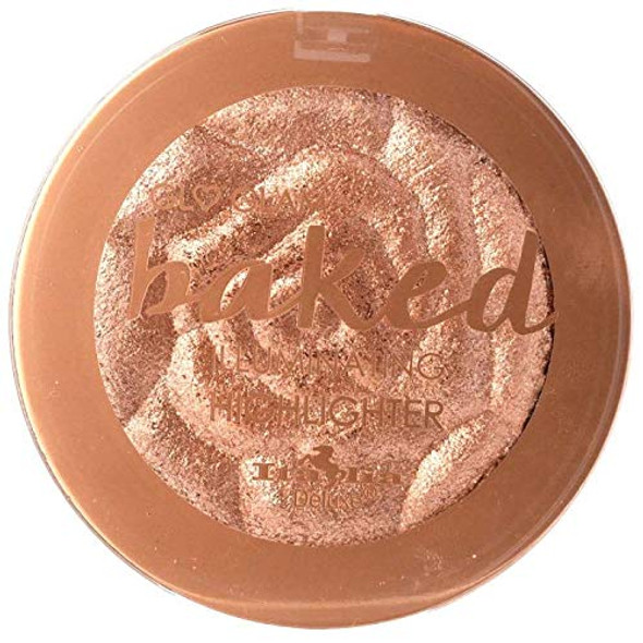 Italia Deluxe Glo Glam Baked Illuminating Highlighter Shimmer Bronzer 05